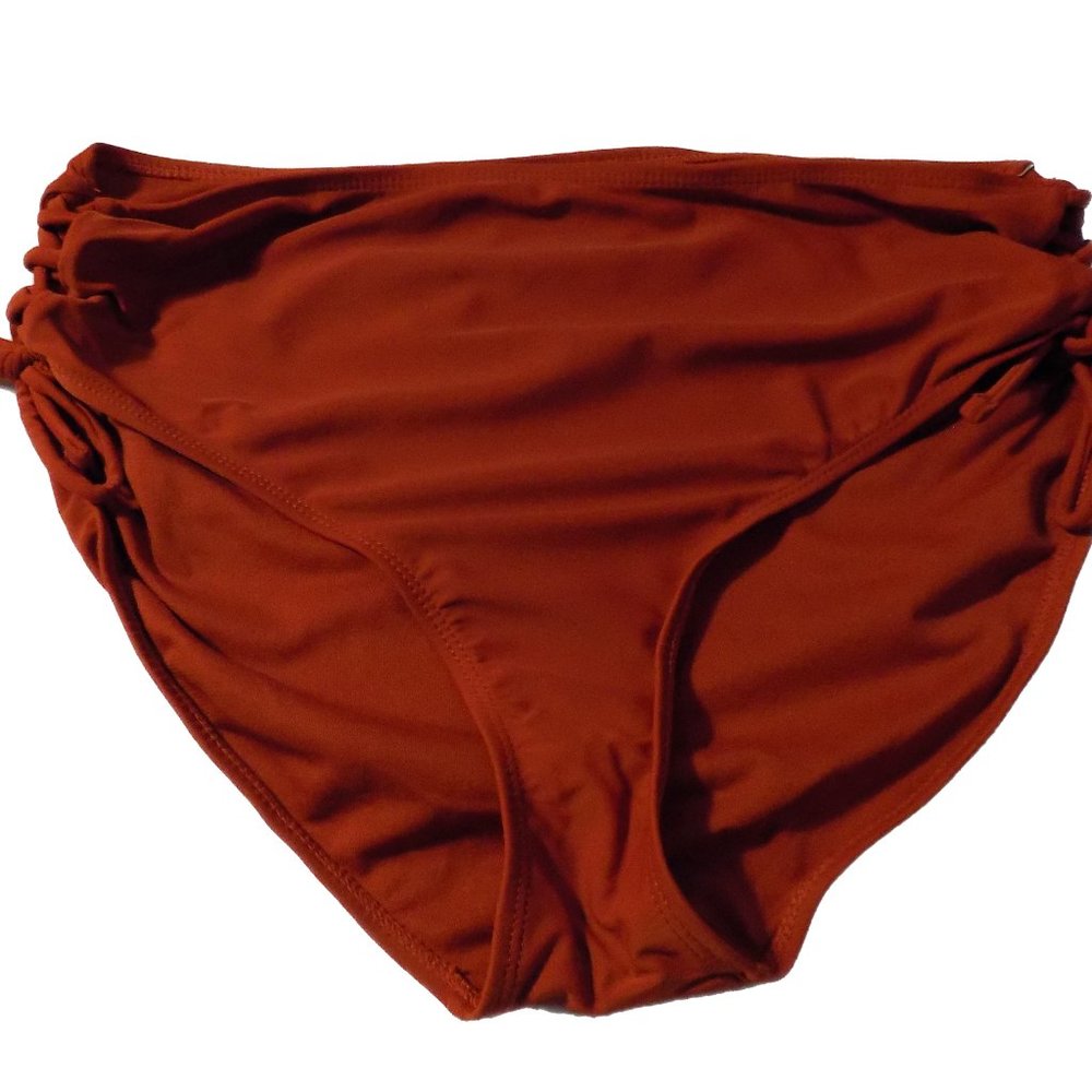 Time & Tru Copper Colored Bikini Bottoms, Large